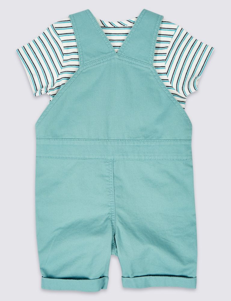 2 Piece Dungarees & Bodysuit Outfit 3 of 7