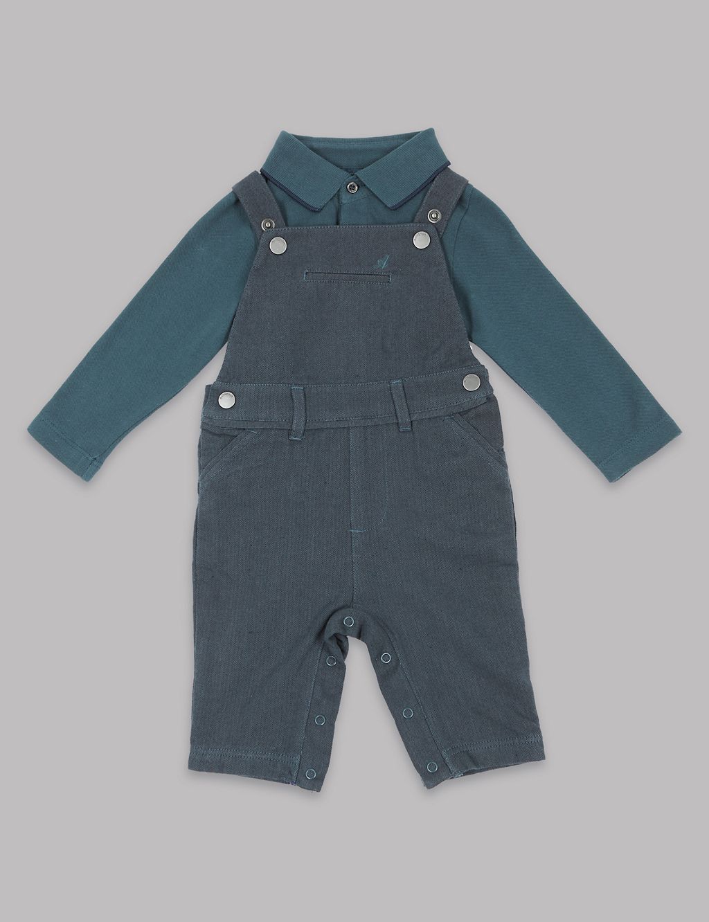2 Piece Dungarees & Bodysuit Outfit 3 of 8