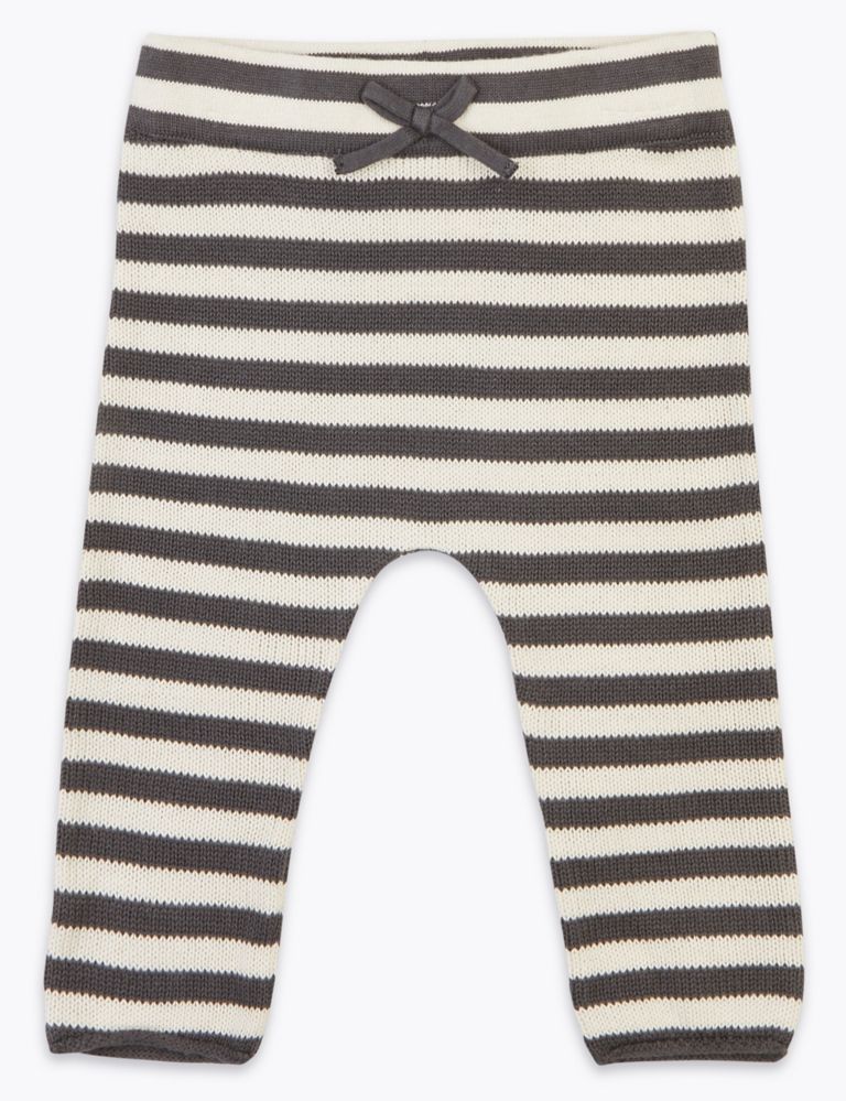 2 Piece Knitted Badger Top & Bottom Outfit (0-3 Yrs) 4 of 4