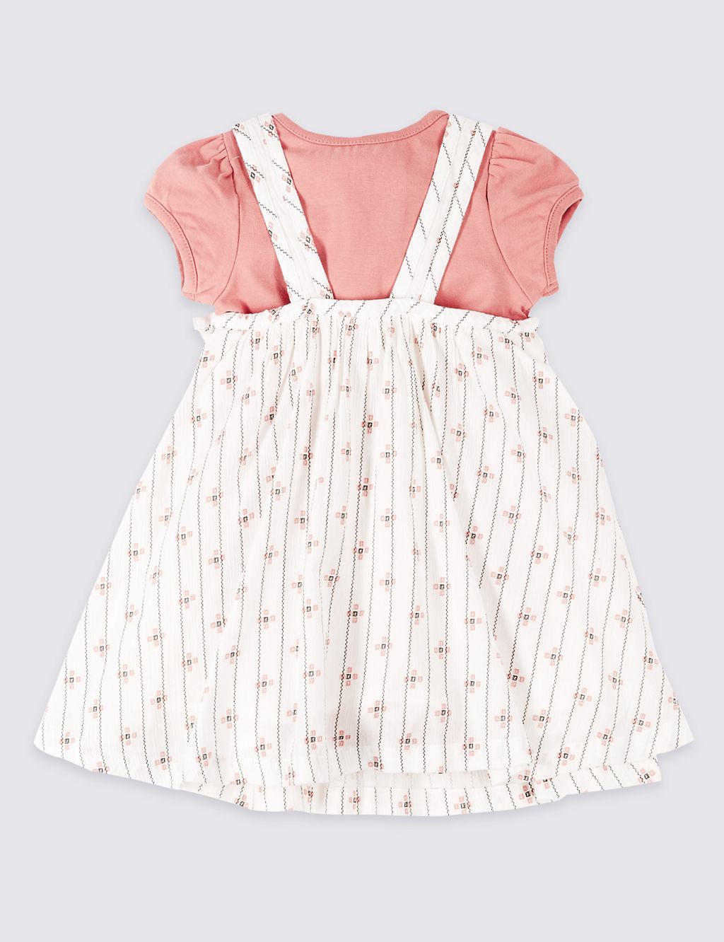 2 Piece Pinafore with Bodysuit 1 of 6