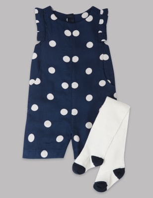 Polka dot outlet tights m&s