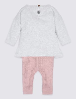 baby dress with leggings