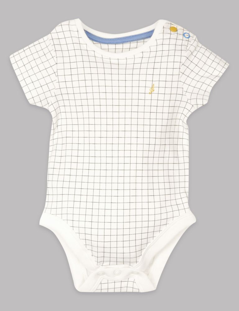 2 Piece Pure Cotton Bodysuit & Dungaree Outfit 4 of 5