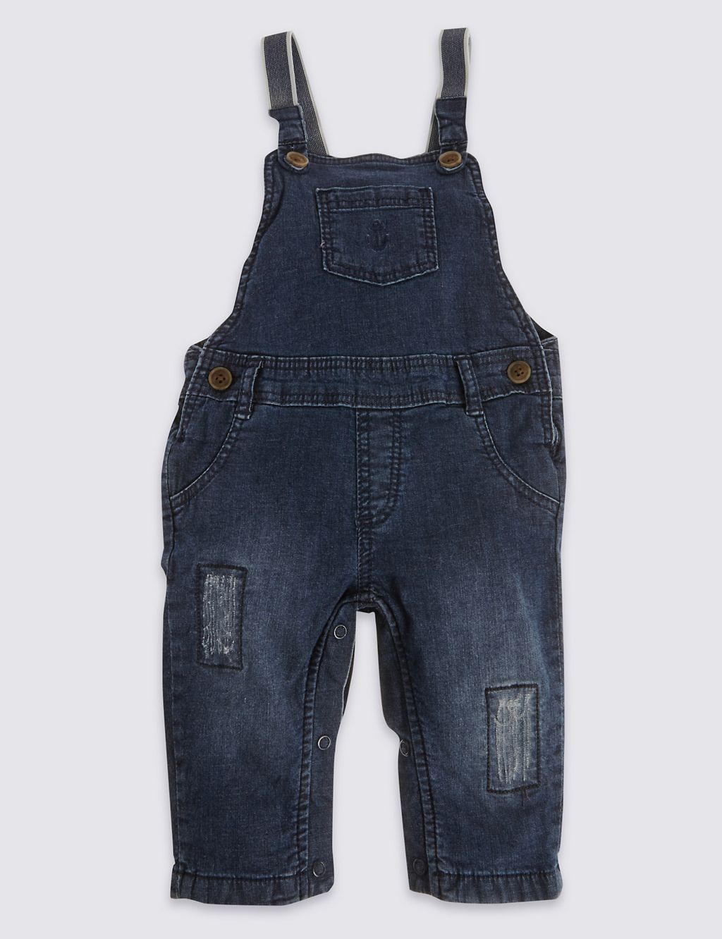 2 Piece Pure Cotton Dungarees 4 of 6