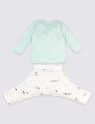 2 Piece Pure Cotton Hip Dysplasia Outfit Image 2 of 5