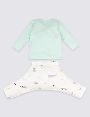 2 Piece Pure Cotton Hip Dysplasia Outfit Image 2 of 5