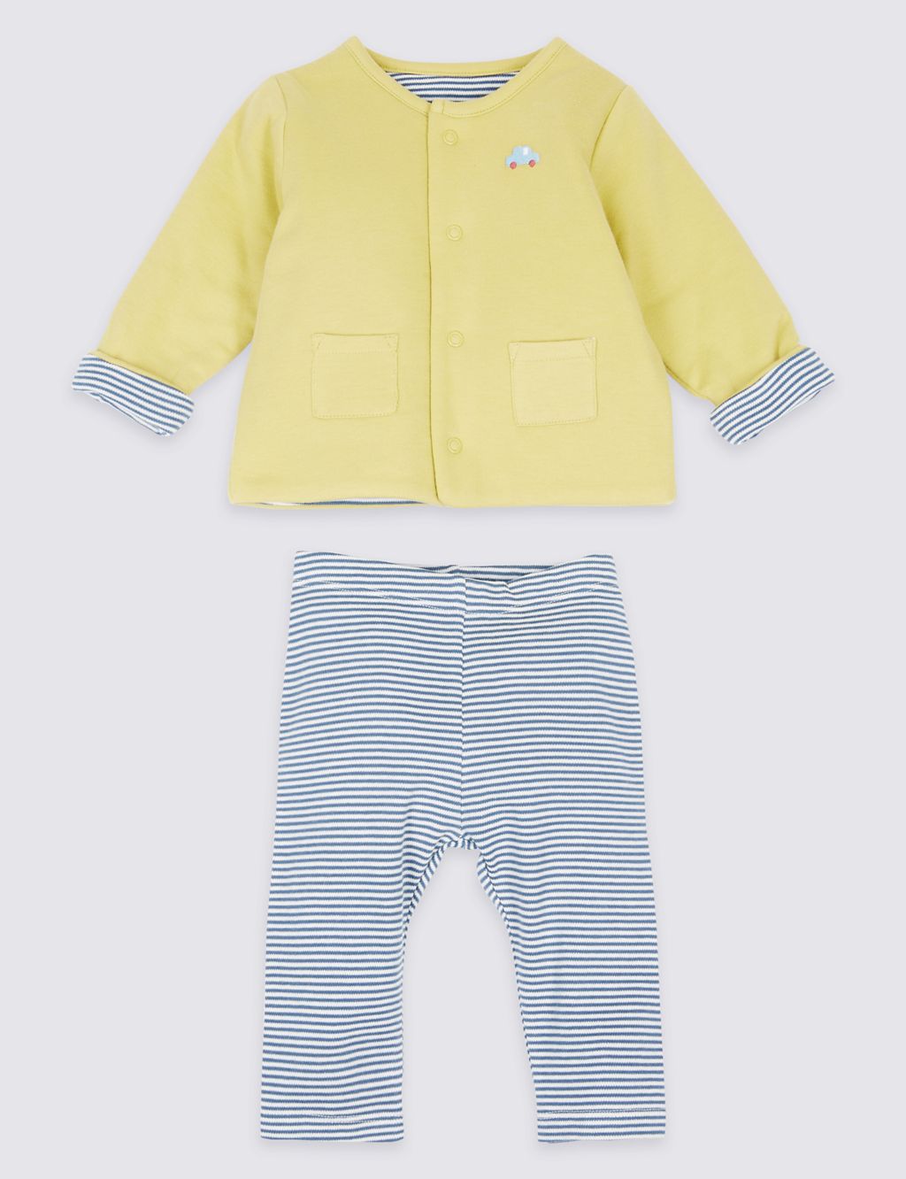 2 Piece Pure Cotton Jacket & Trousers Outfit 3 of 7
