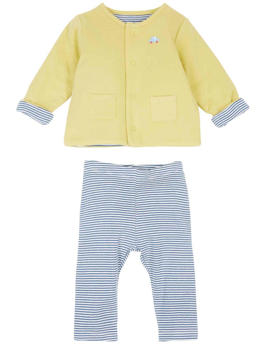 2 Piece Pure Cotton Jacket & Trousers Outfit 4 of 7