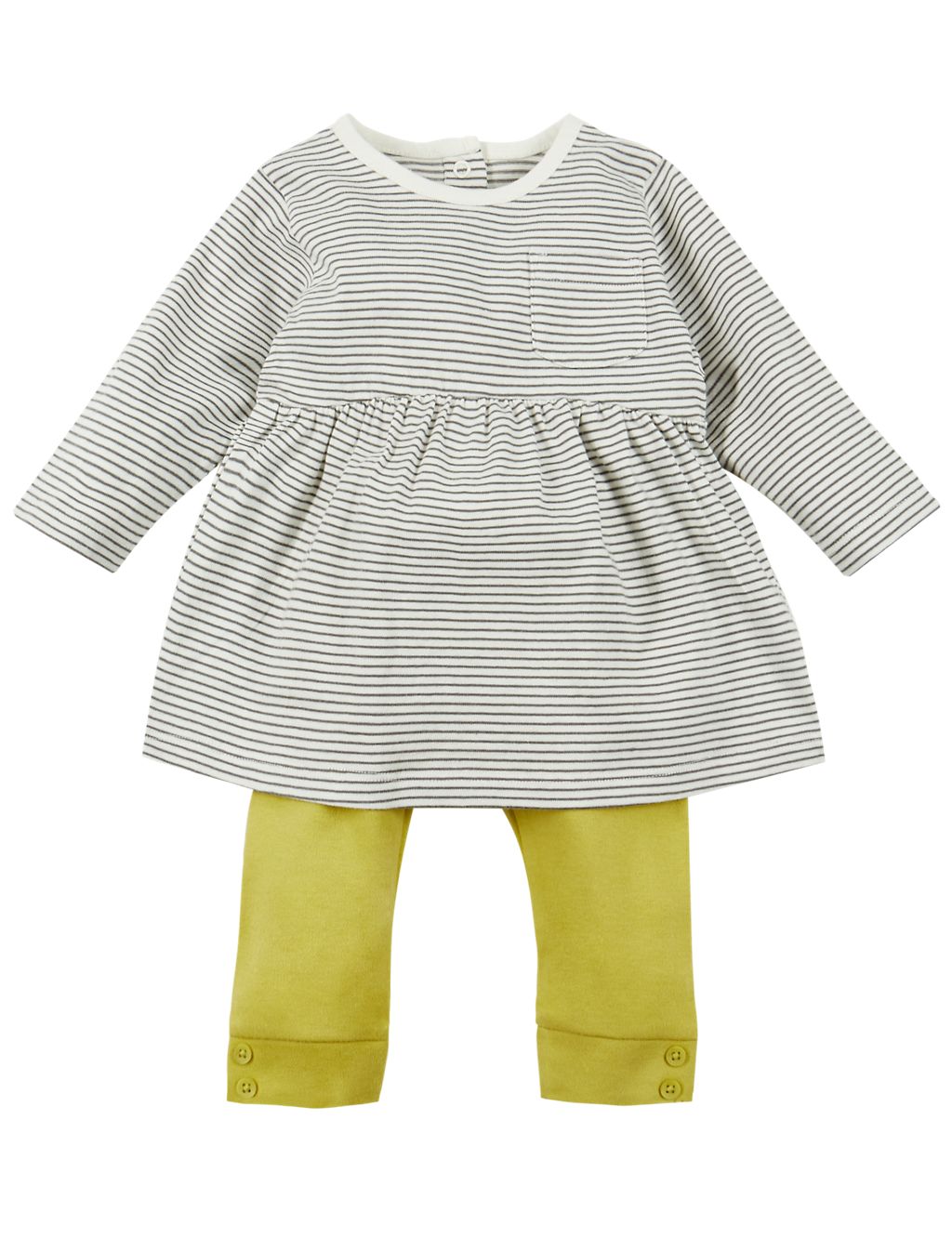 2 Piece Pure Cotton Top & Leggings Outfit 4 of 7