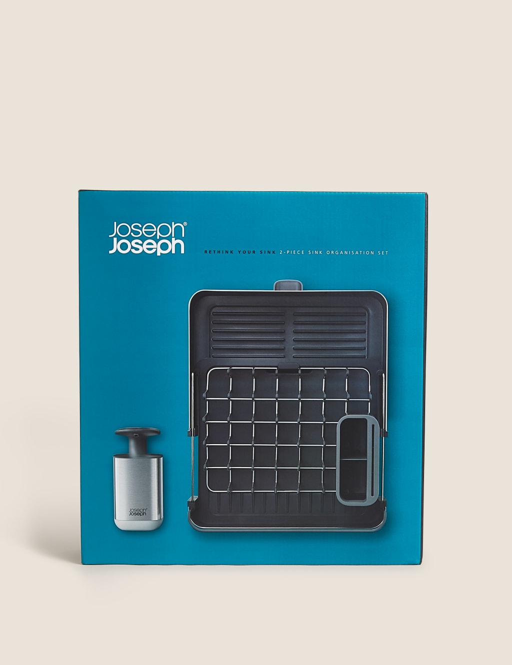 2 Piece Rethink Your Sink Kitchen Set Joseph Joseph M&S