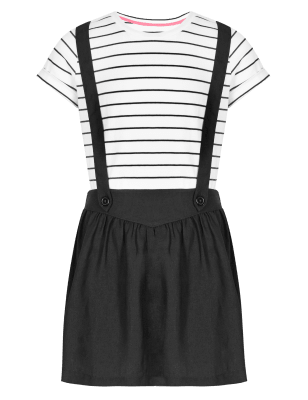 m&s pinafore dress