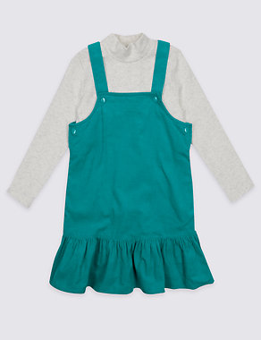 2 Piece Top & Pinafore Outfit Image 2 of 4