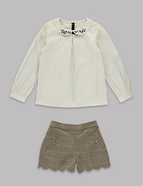 2 Piece Top & Shorts Outfit (1-7 Years) Image 2 of 4