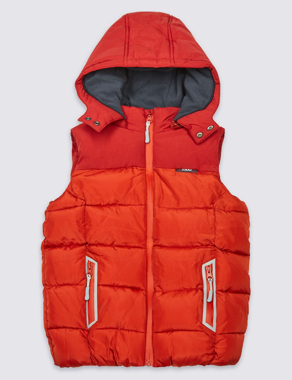 2 Pocket Hooded Gilet with Stormwear™ (3-14 Years) 1 of 6