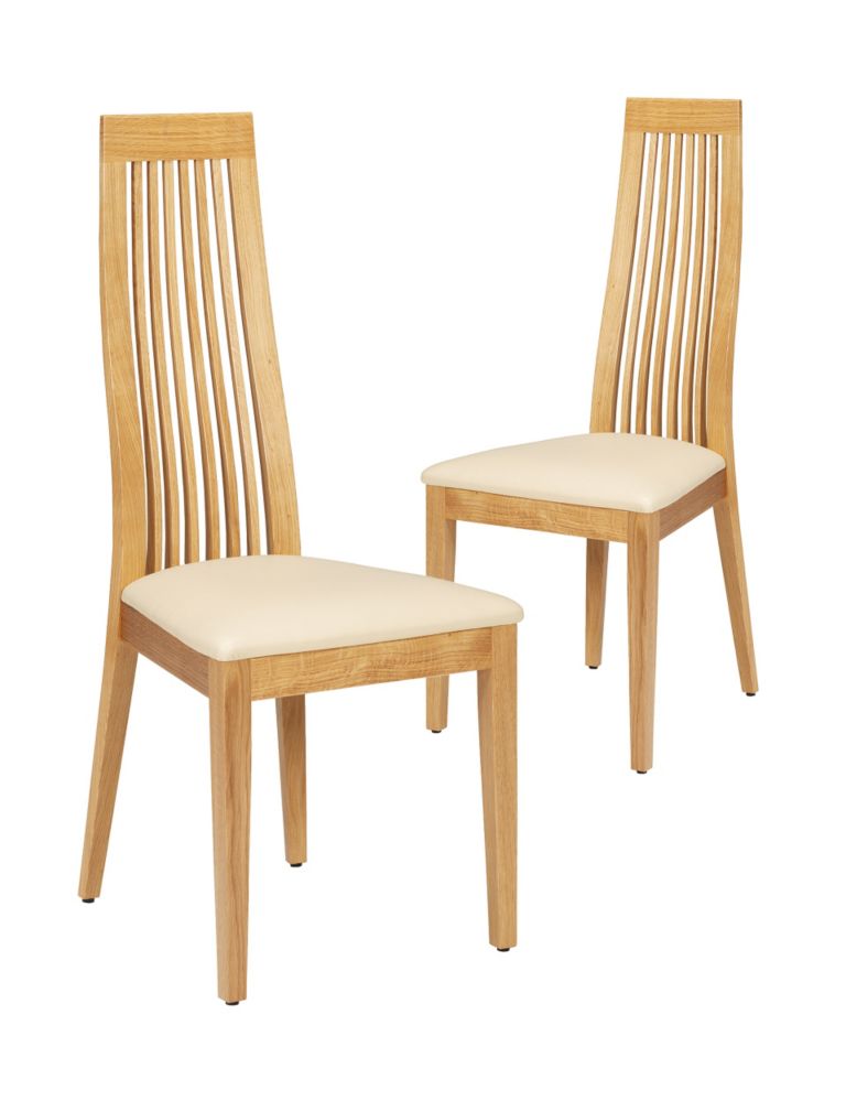 2 Wexford Slat-Back Dining Chairs 1 of 2