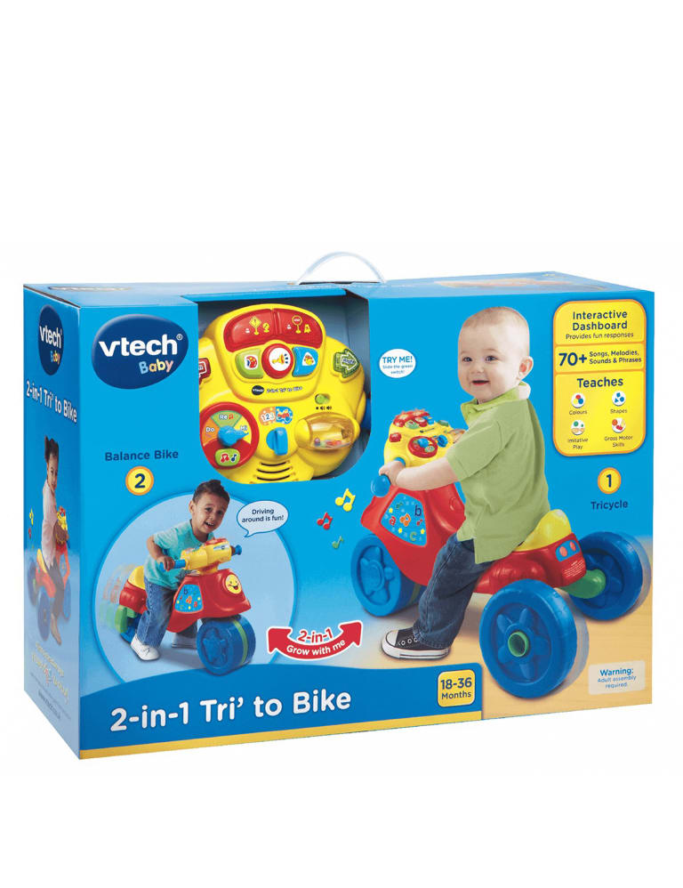 2 in 1 Tri to Bike 18 Mths 3 Yrs