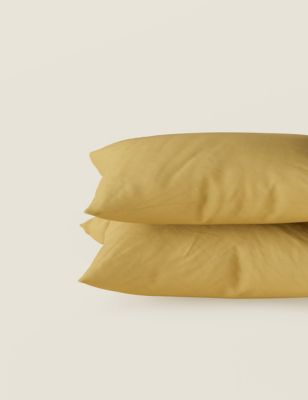 2 pk Pure Cotton 180 Thread Count Pillowcases Image 2 of 3