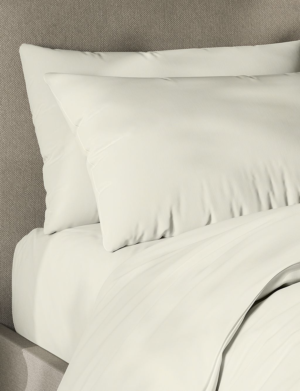 2 pk Pure Cotton 180 Thread Count Pillowcases 1 of 3
