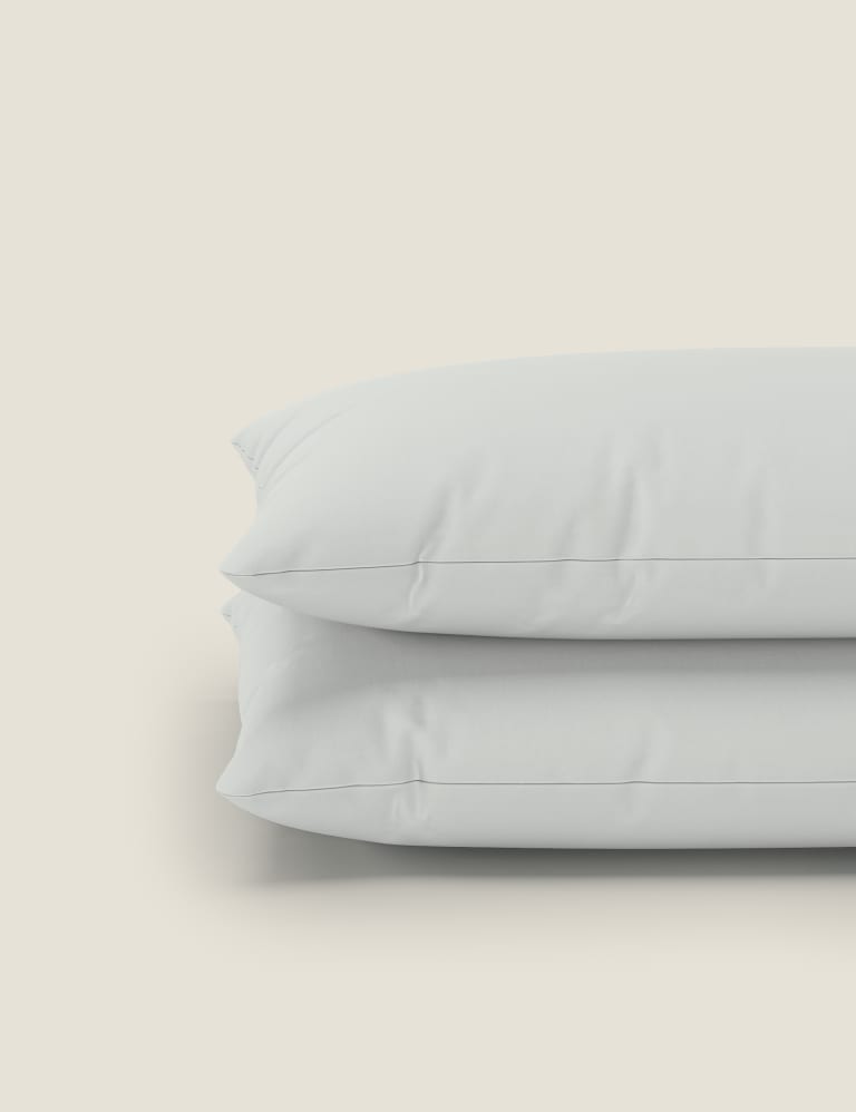 2 pk Pure Cotton 180 Thread Count Pillowcases