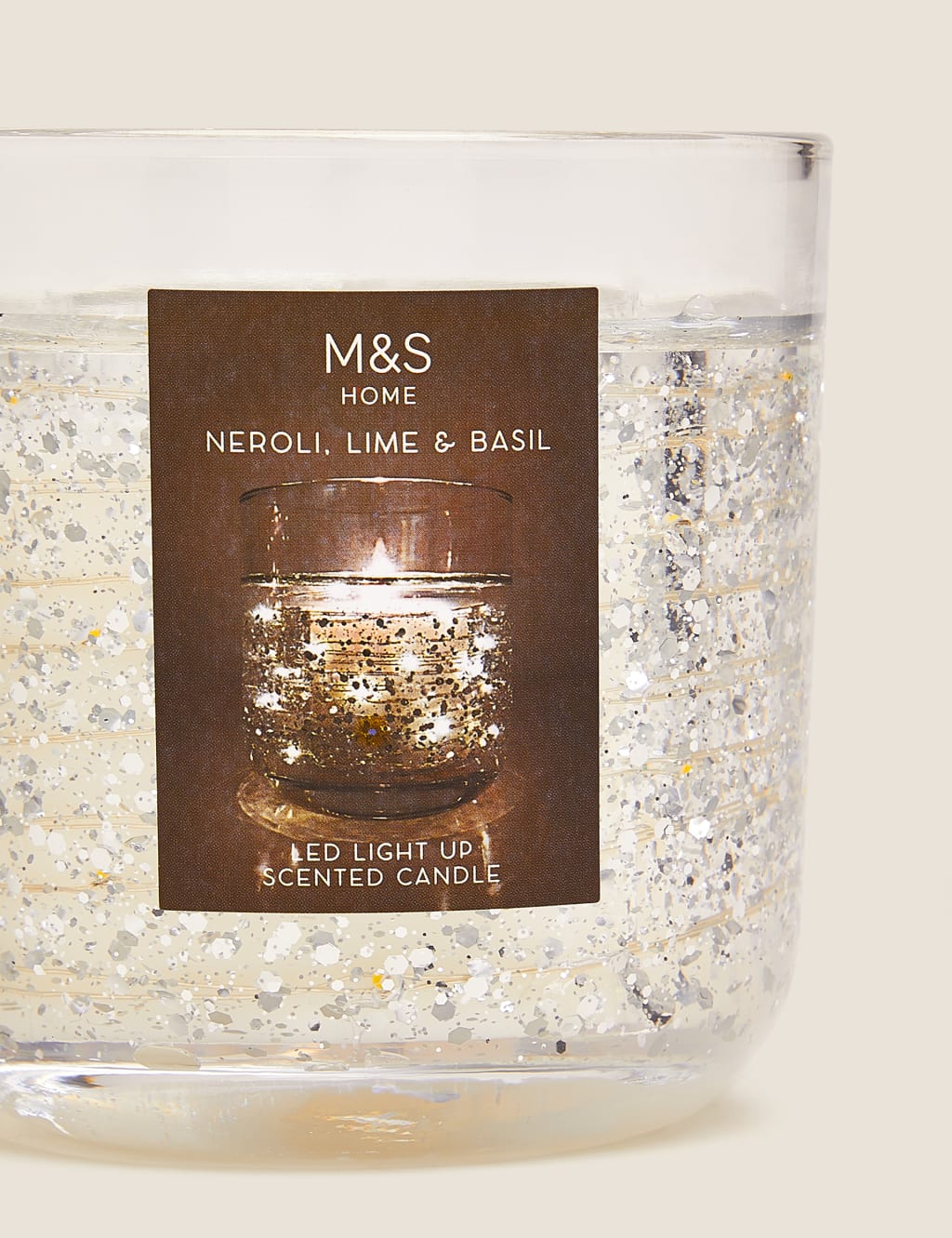 20 Hour Light Up Candle M&S