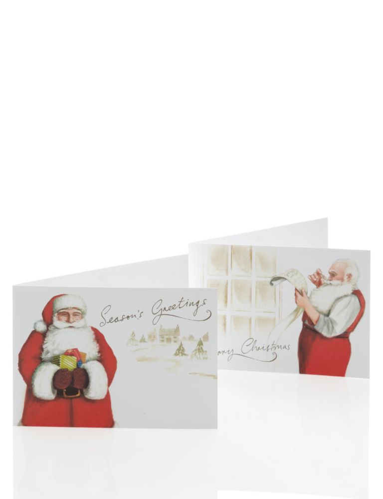 20 Santa Christmas Multipack of Cards 1 of 4