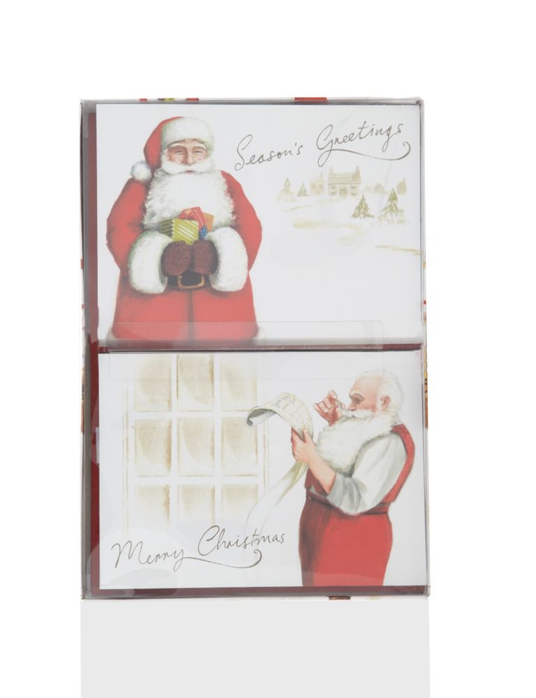 20 Santa Christmas Multipack of Cards 4 of 4