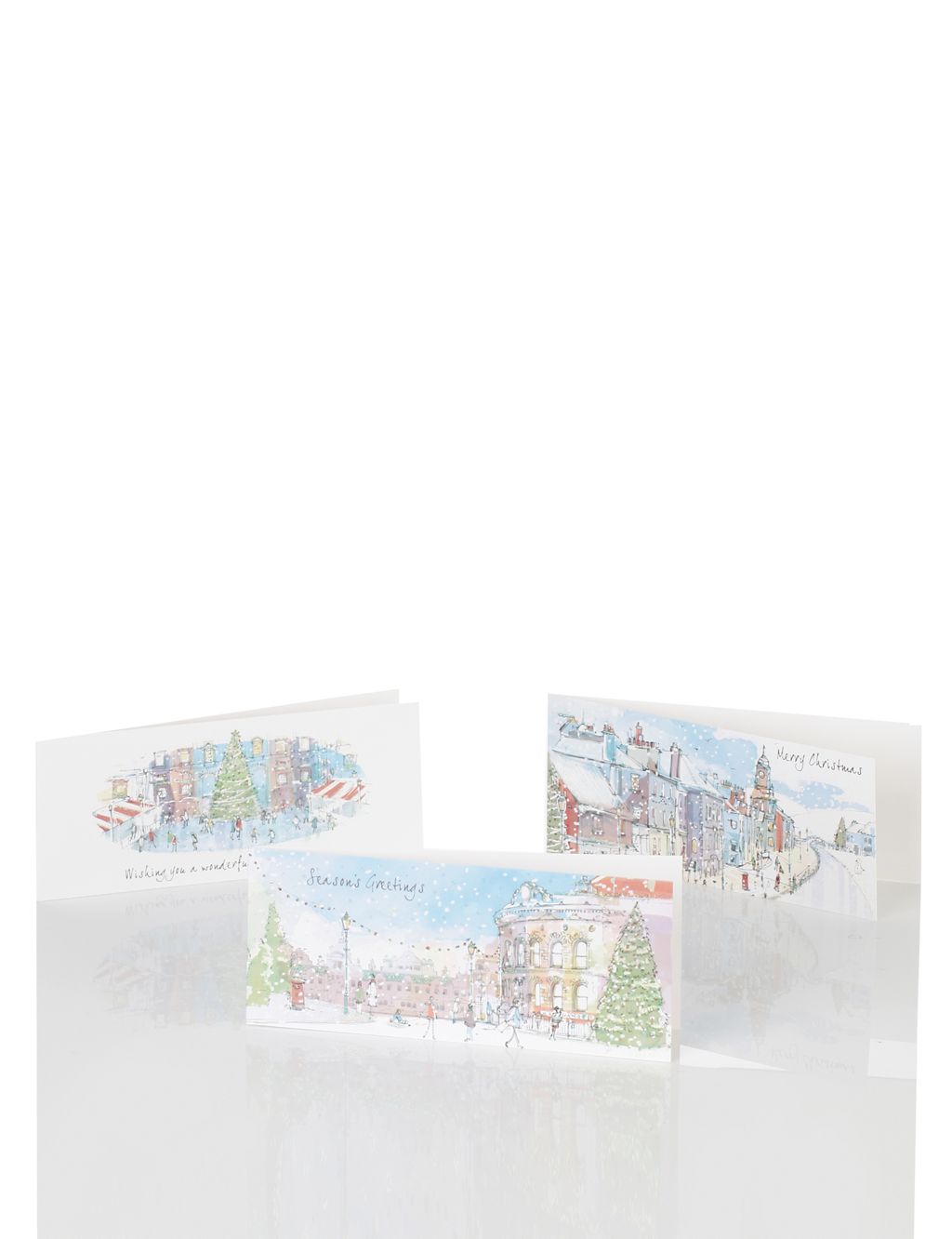20 Winter Scene Christmas Multipack of Cards 3 of 4