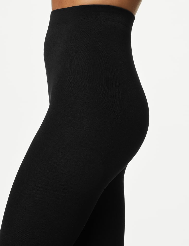 Skin Colour Thermal Fleece Tights