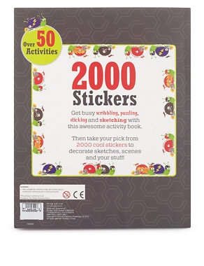 2000 Stickers Book Image 2 of 3