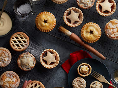 A selection of mince pies