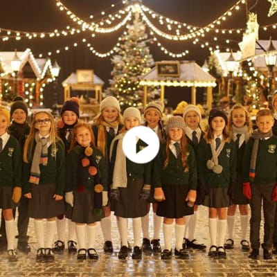 The Ysgol Llwyncelyn choir from Rhondda Valley in Wales