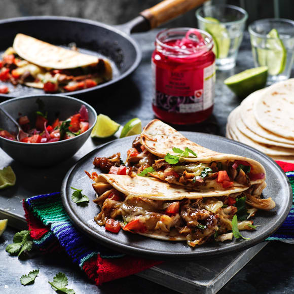 Birria-style tacos
