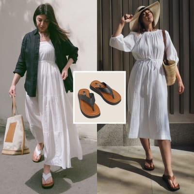 The Leather Flip Flops that Influencers are Loving this Summer M S I