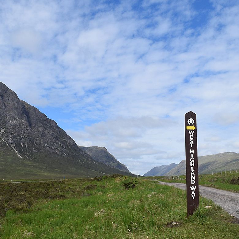 Scenic view from West Highland Way