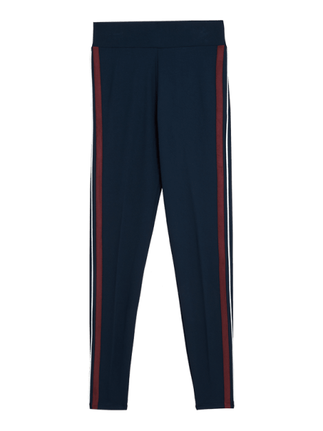 Side stripe high-waisted leggings at M&S