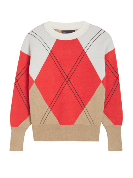 Patterned jumper from M&S