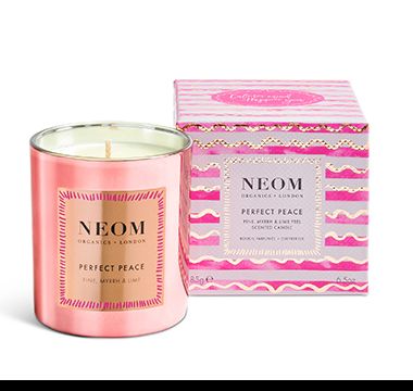 Neom candle and box
