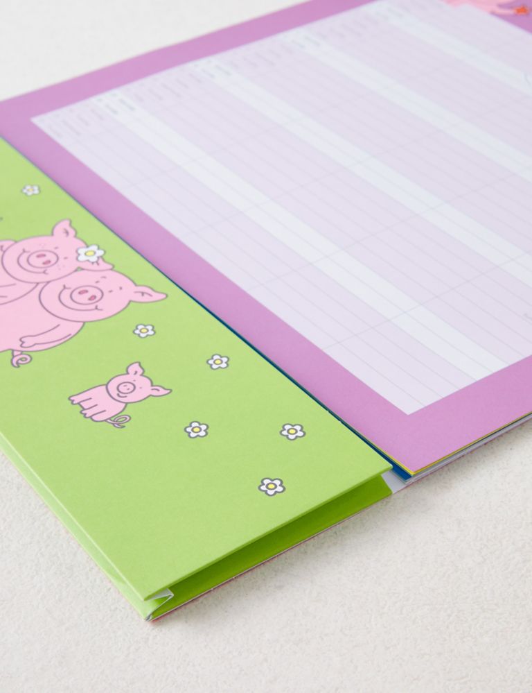 2022 Family Organiser - Fun Percy Pig™ Design with Monthly Activities & Stickers 5 of 7