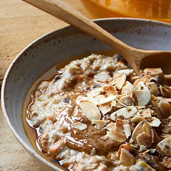 Pumpkin-spiced porridge