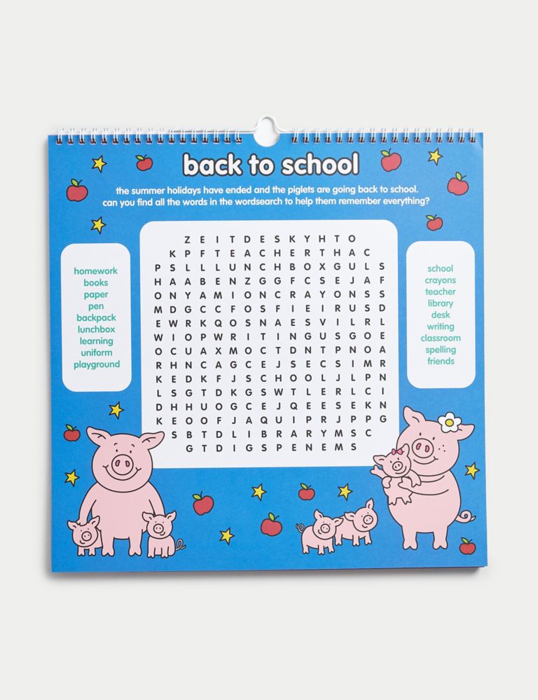2024 Calendar & Family Organiser - Percy Pig™ with Stickers 4 of 5