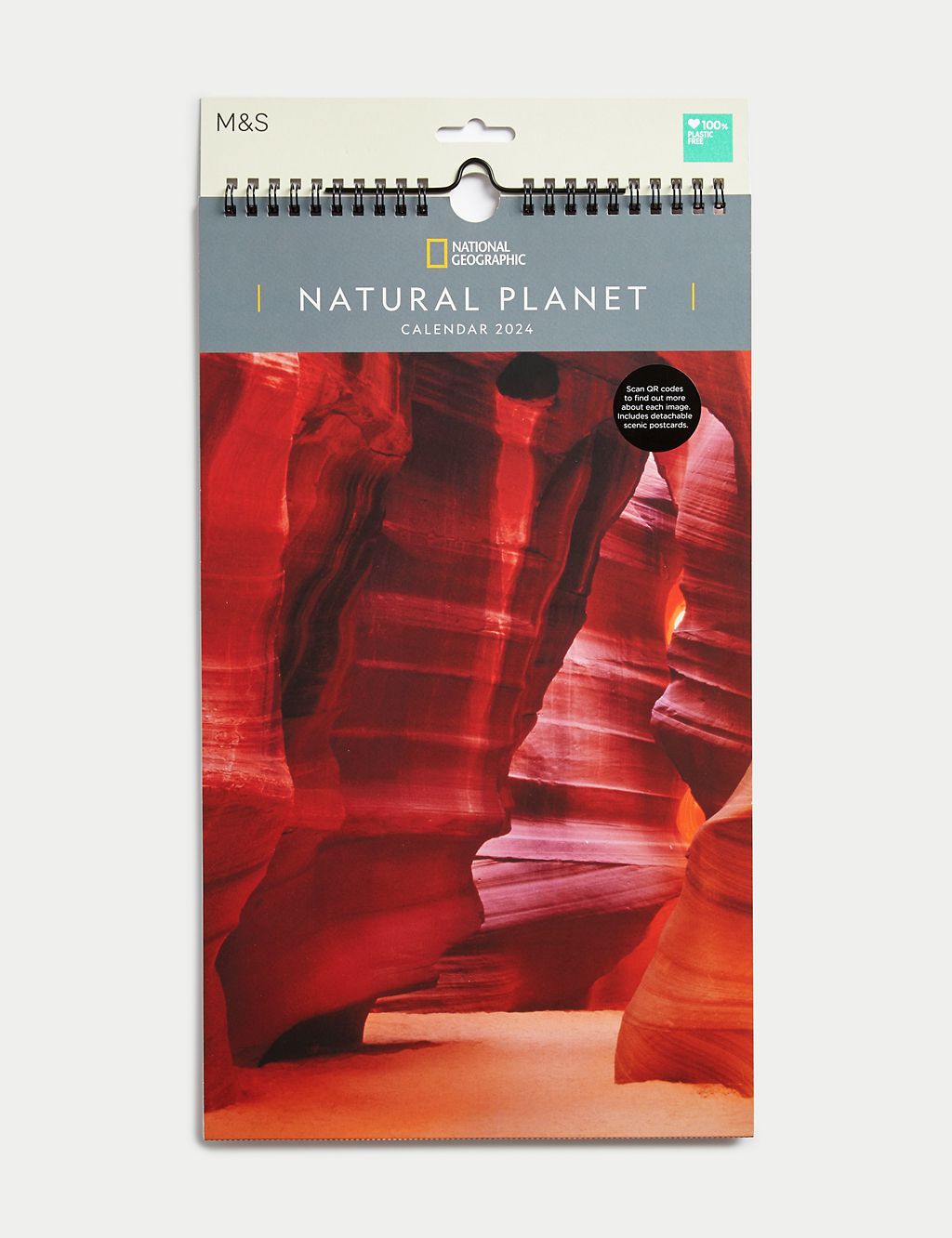 2024 Medium Calendar - National Geographic Natural Planet 3 of 4
