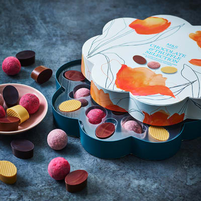 Chocolate and truffle selection