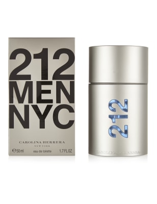 212 Men Eau de Toilette Spray 50ml 212 mens perfume boots