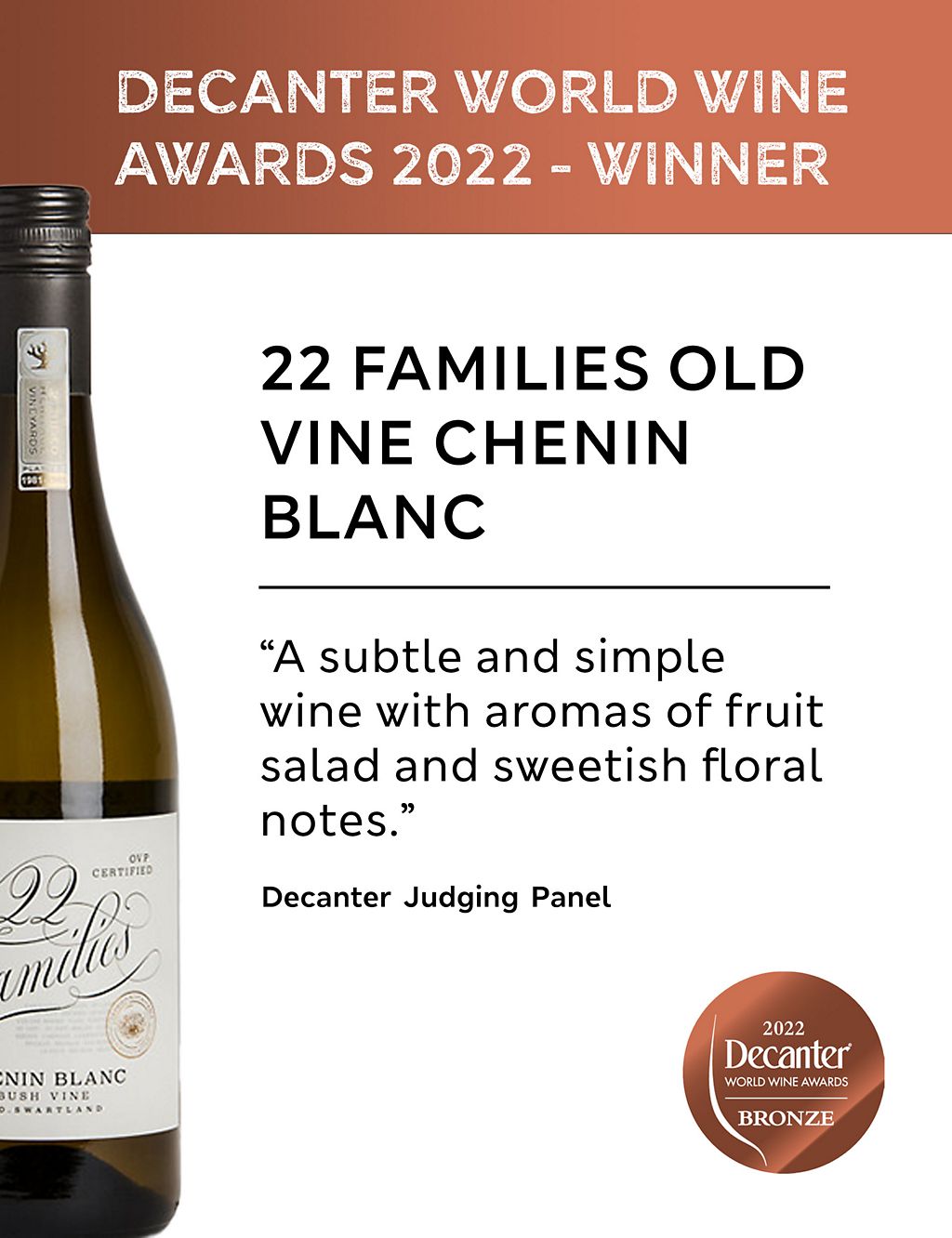 22 Families Chenin Blanc - Case of 6 1 of 3