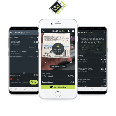 Mobile Apps Static content M&S