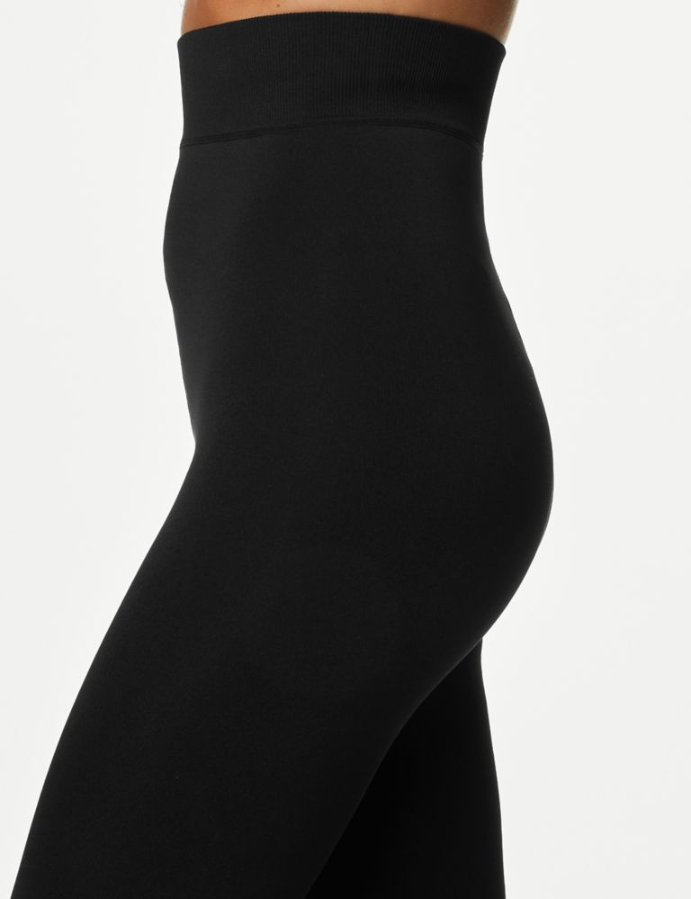 250 Denier Thermal Footless Opaque Tights, M&S Collection