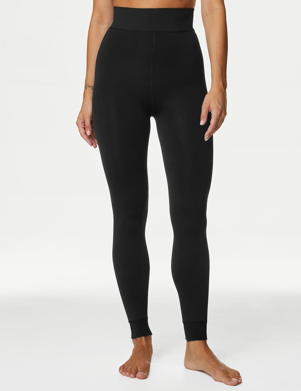 Black footless tights sainsburys clearance