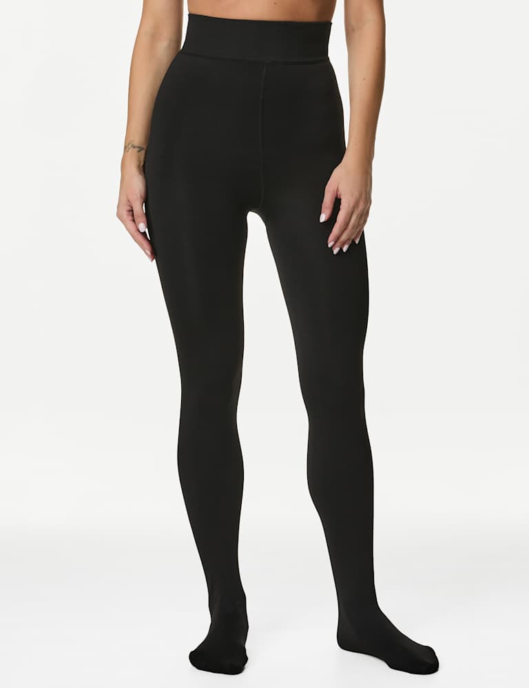 250 Denier Velour Lined Tights M S Collection M S