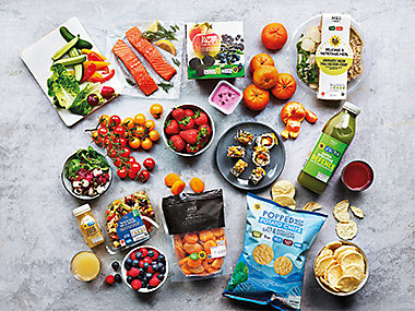 A selection of Eat Well products