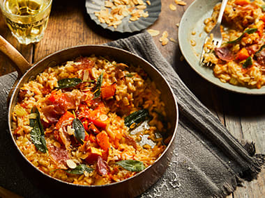 Pumpkin risotto 